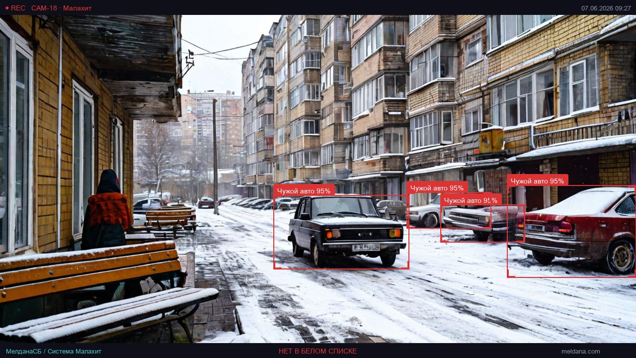 Контроль номеров на парковке ЖК в Барвихе — от 2 100 ₽/въезд/мес