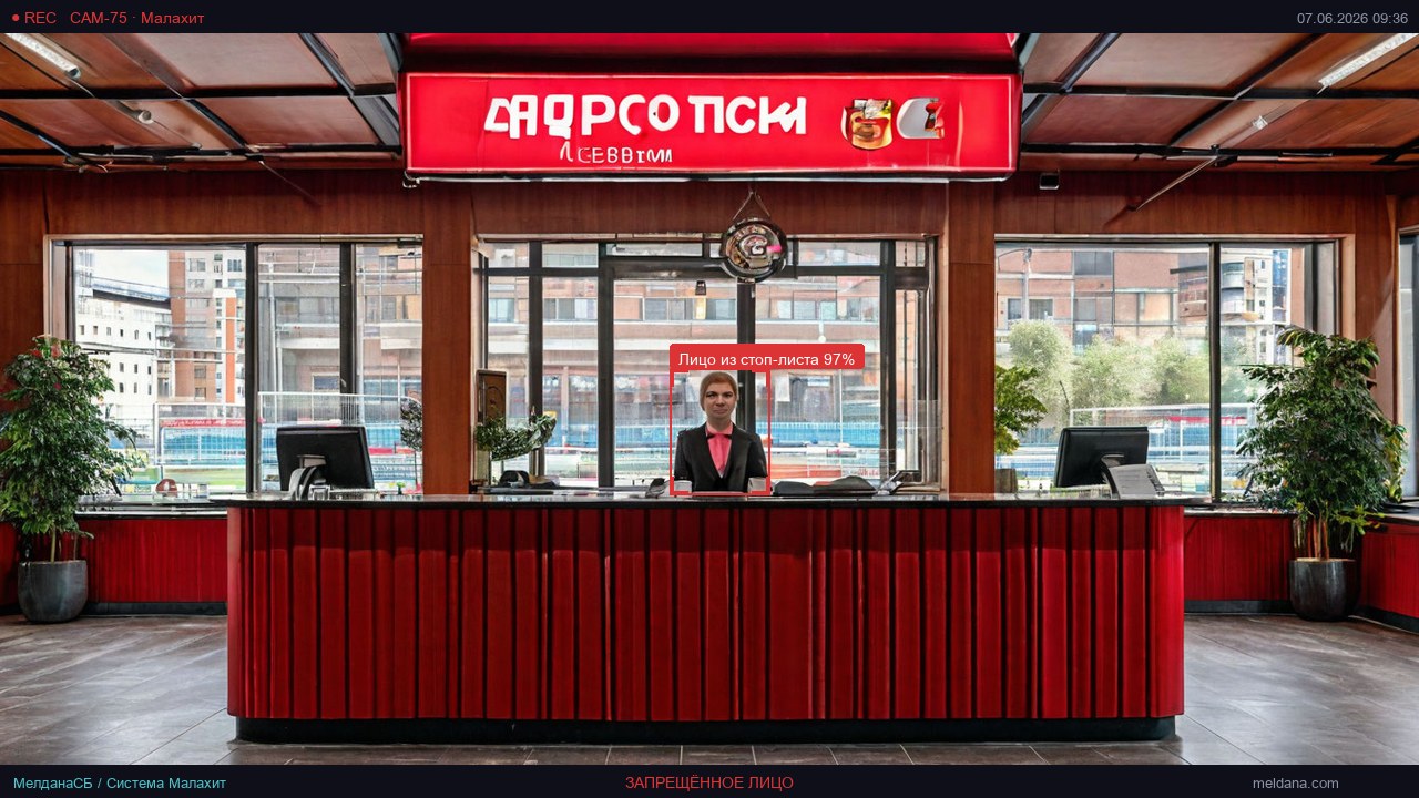 Детекция запрещённых лиц на стадионе в Барвихе — от 4 200 ₽/стадион/мес